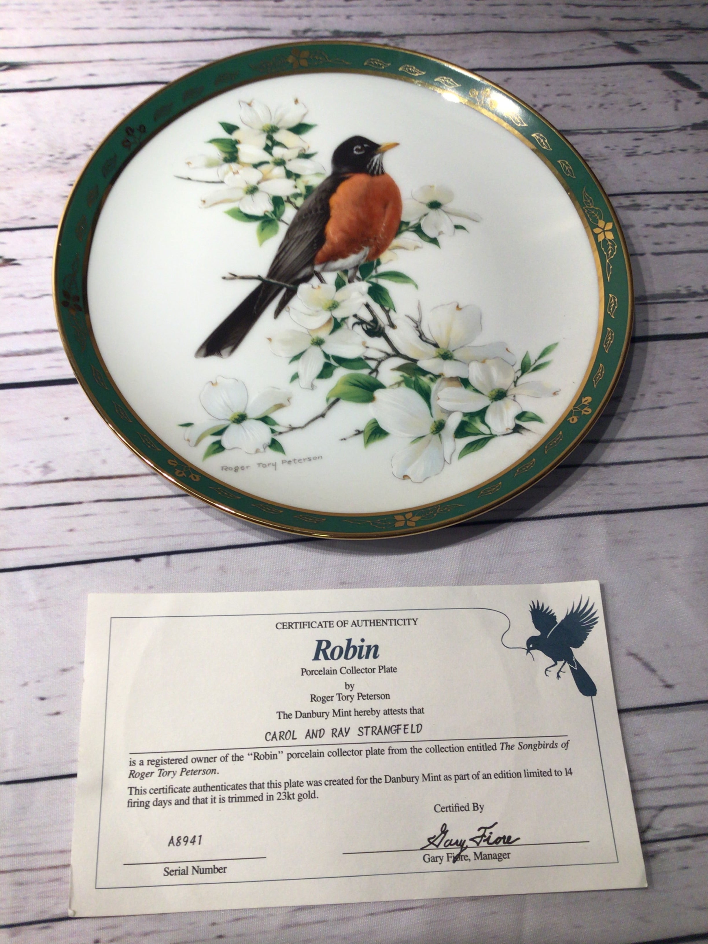 Roger Troy Peterson "Robin" Plate
