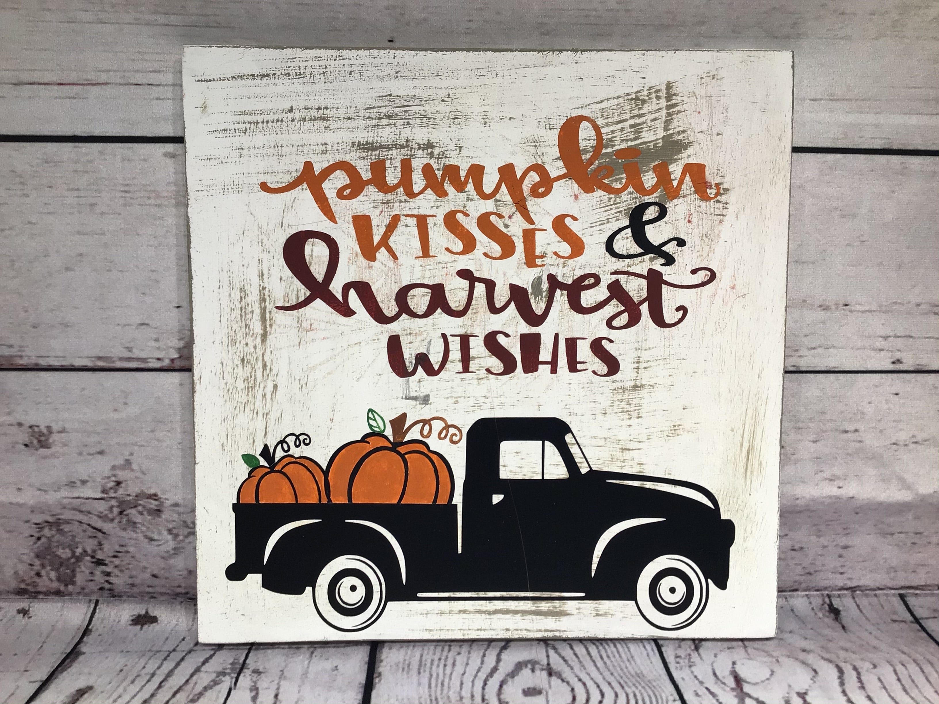 pumpklin Kisses Sign
