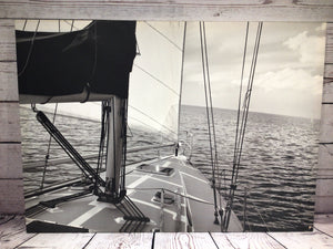 28" x 20" Sailing Picture