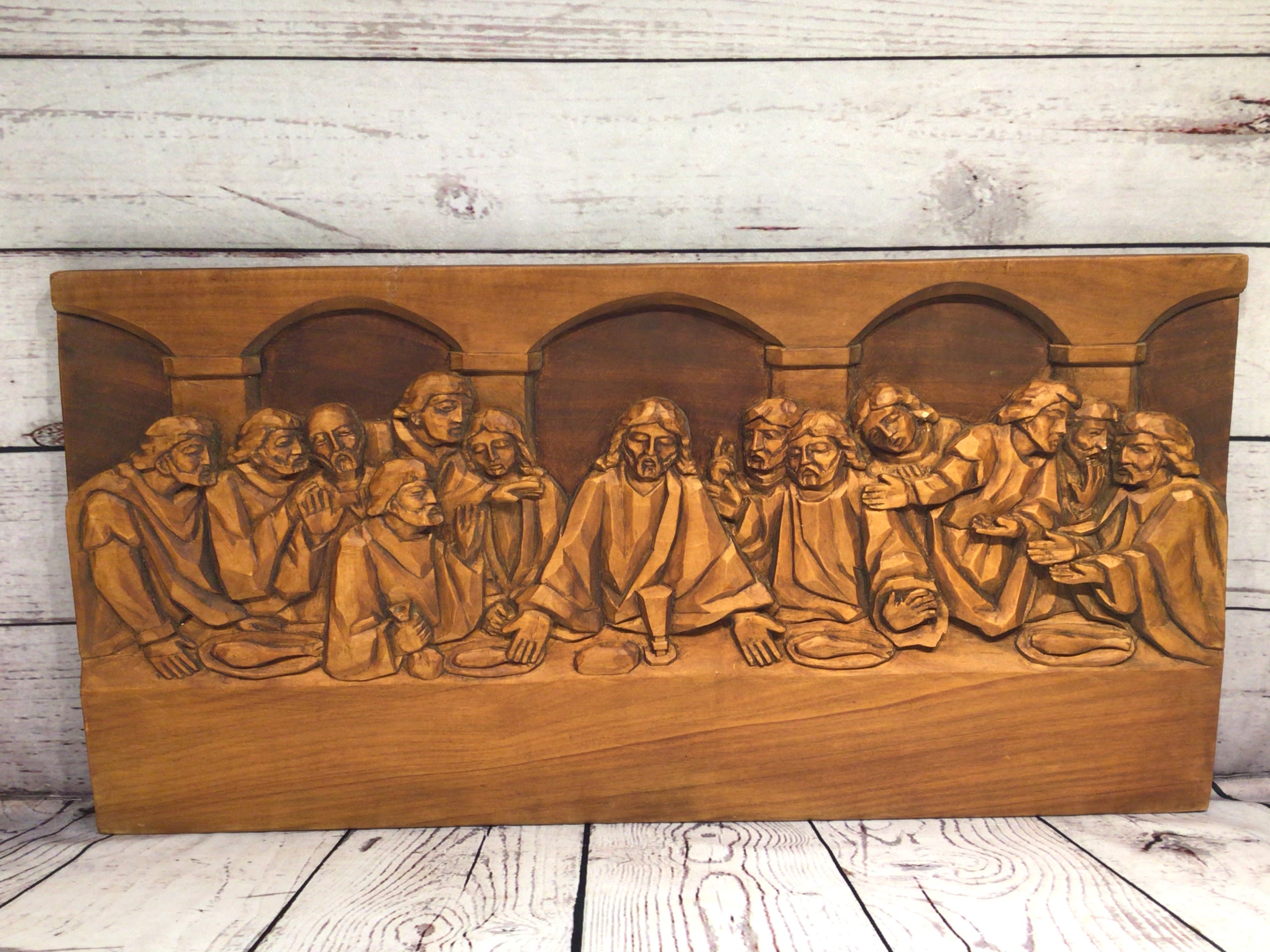 24.5" x 12.5" Mazurek. The Last Supper Picture