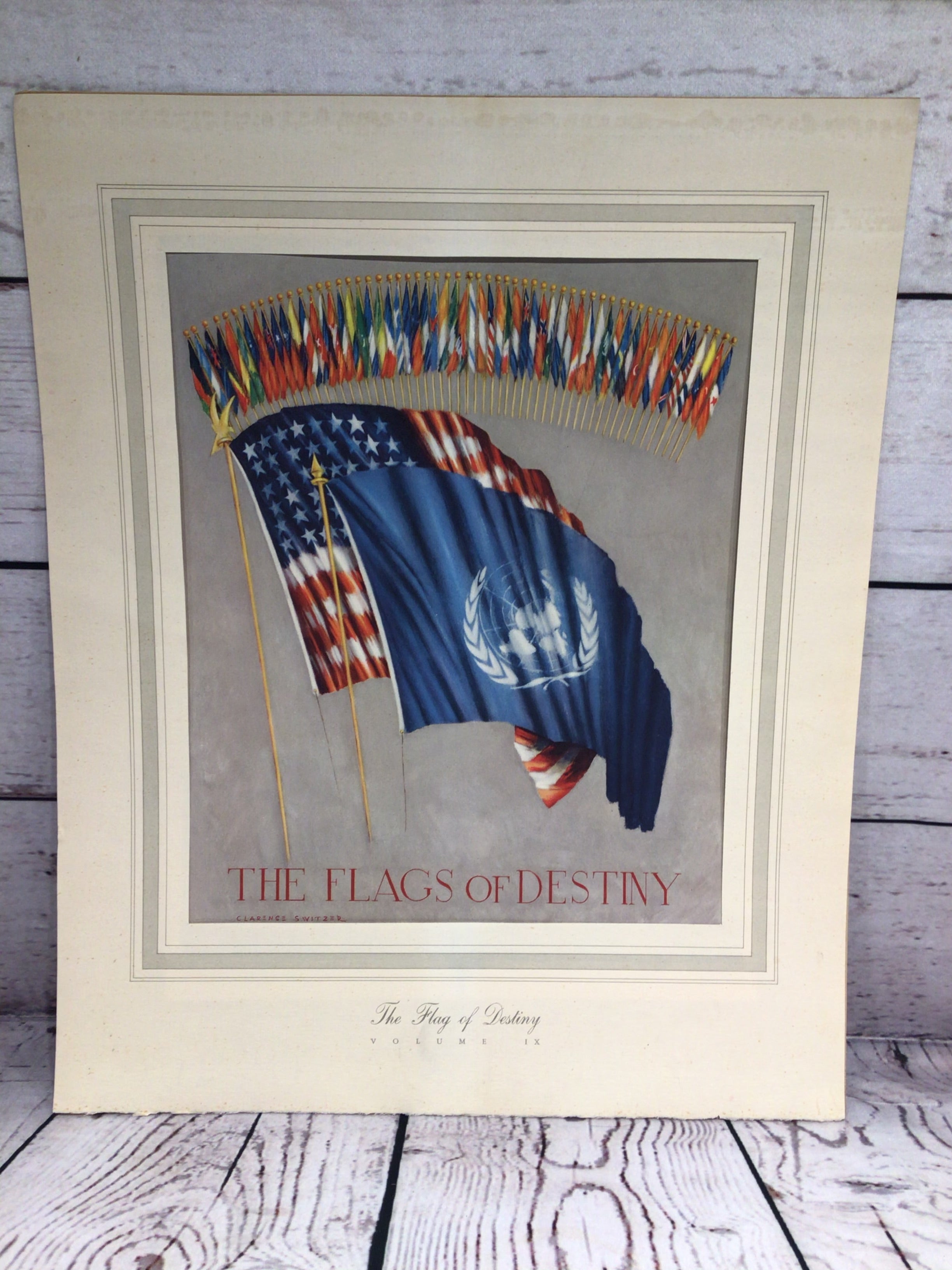 Assorted Airfare Pictures & Flags of Destiny Picture
