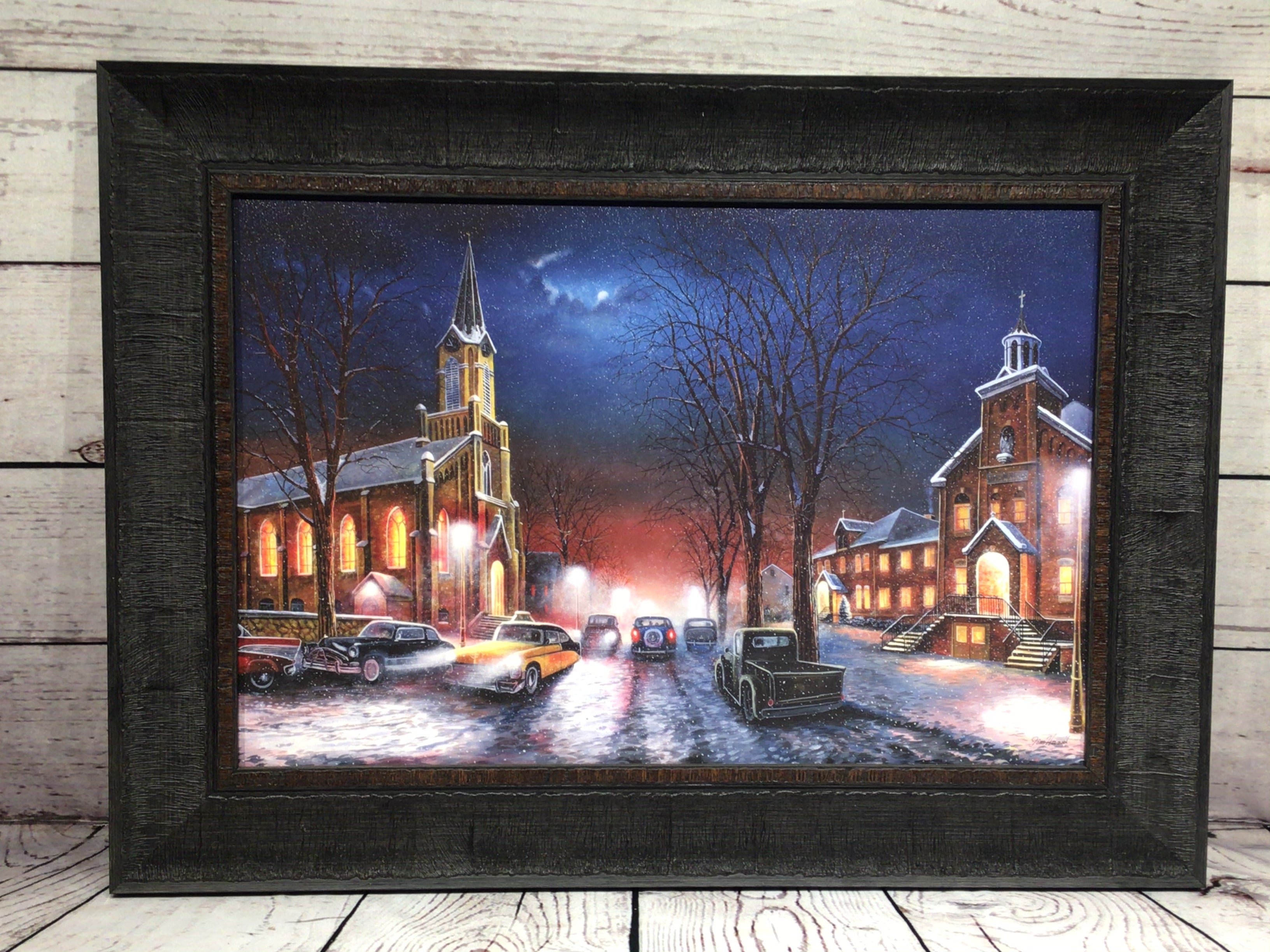 22.5" x 17" Church-Jim Hansel