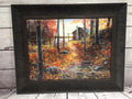 20.5" x 17" Cabin On Lake-Jim Hansel