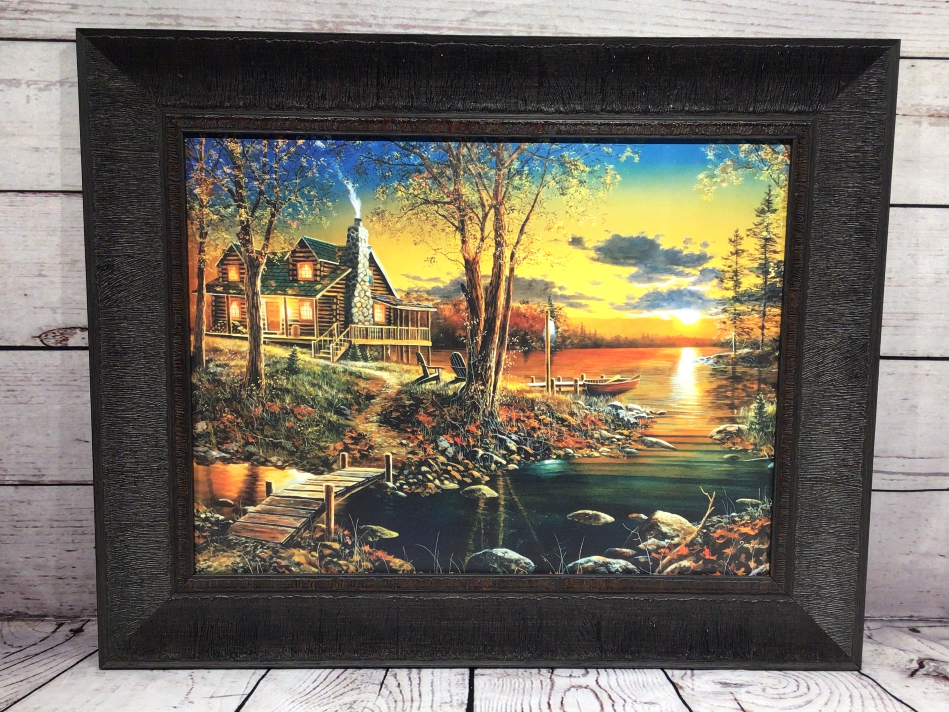 20.5" x 17" Cabin-Jim Hansel
