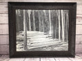 24.5" x 20.5" Rolling wood