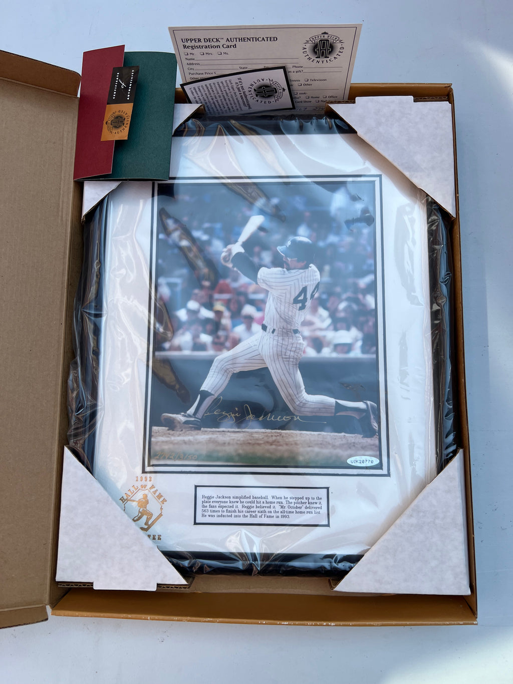 Reggie Jackson Memorabilia Print