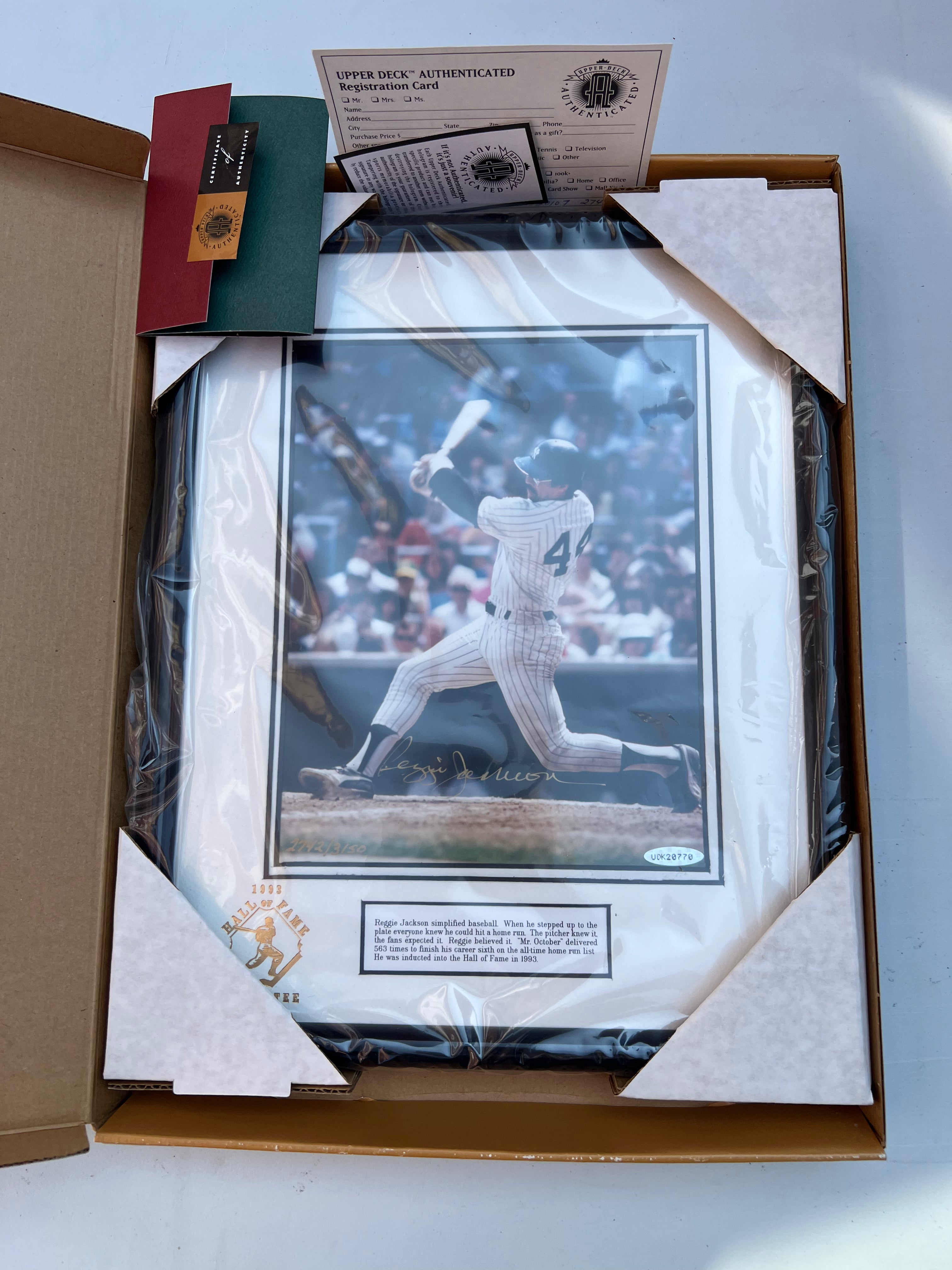 Reggie Jackson Memorabilia Print