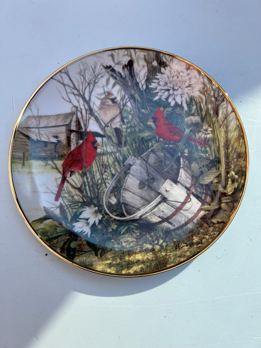 Franklin Mint Plate "holiday Chorus"