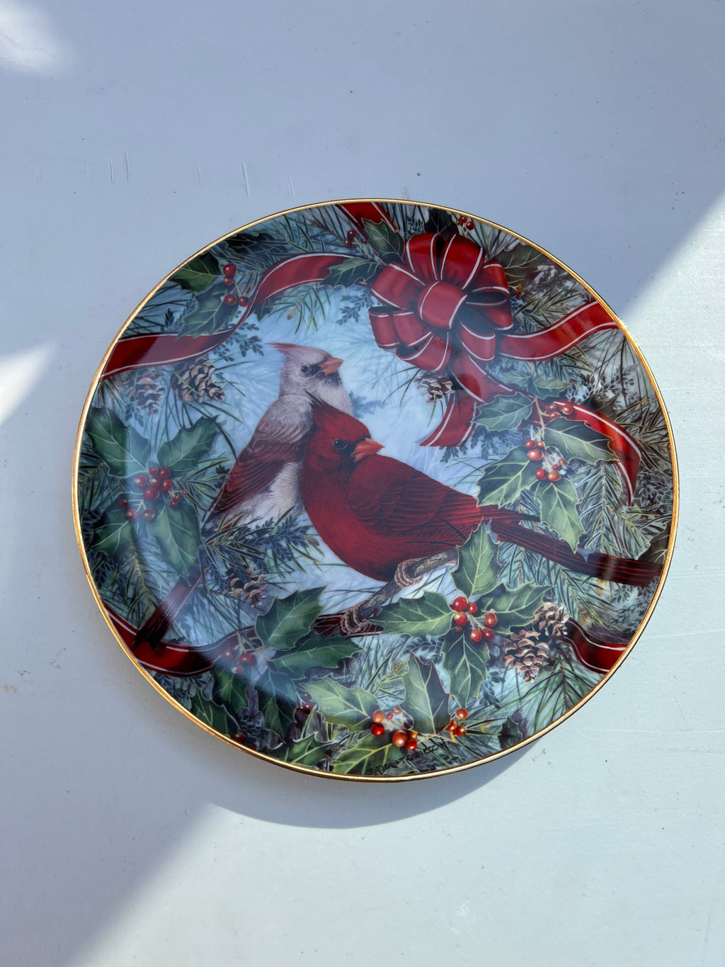 Franklin Mint Plate "holiday Chorus"