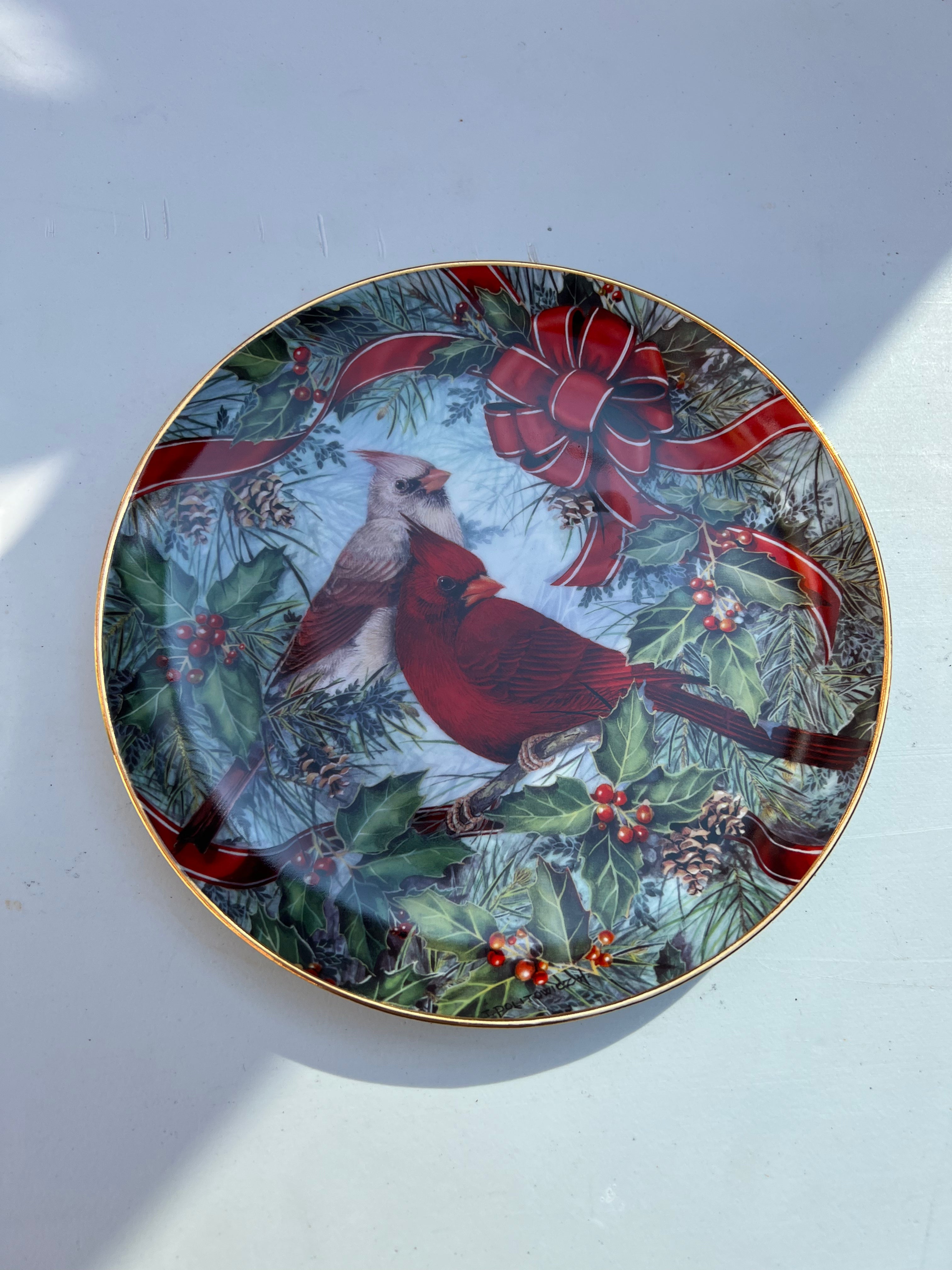 Franklin Mint Plate "holiday Chorus"