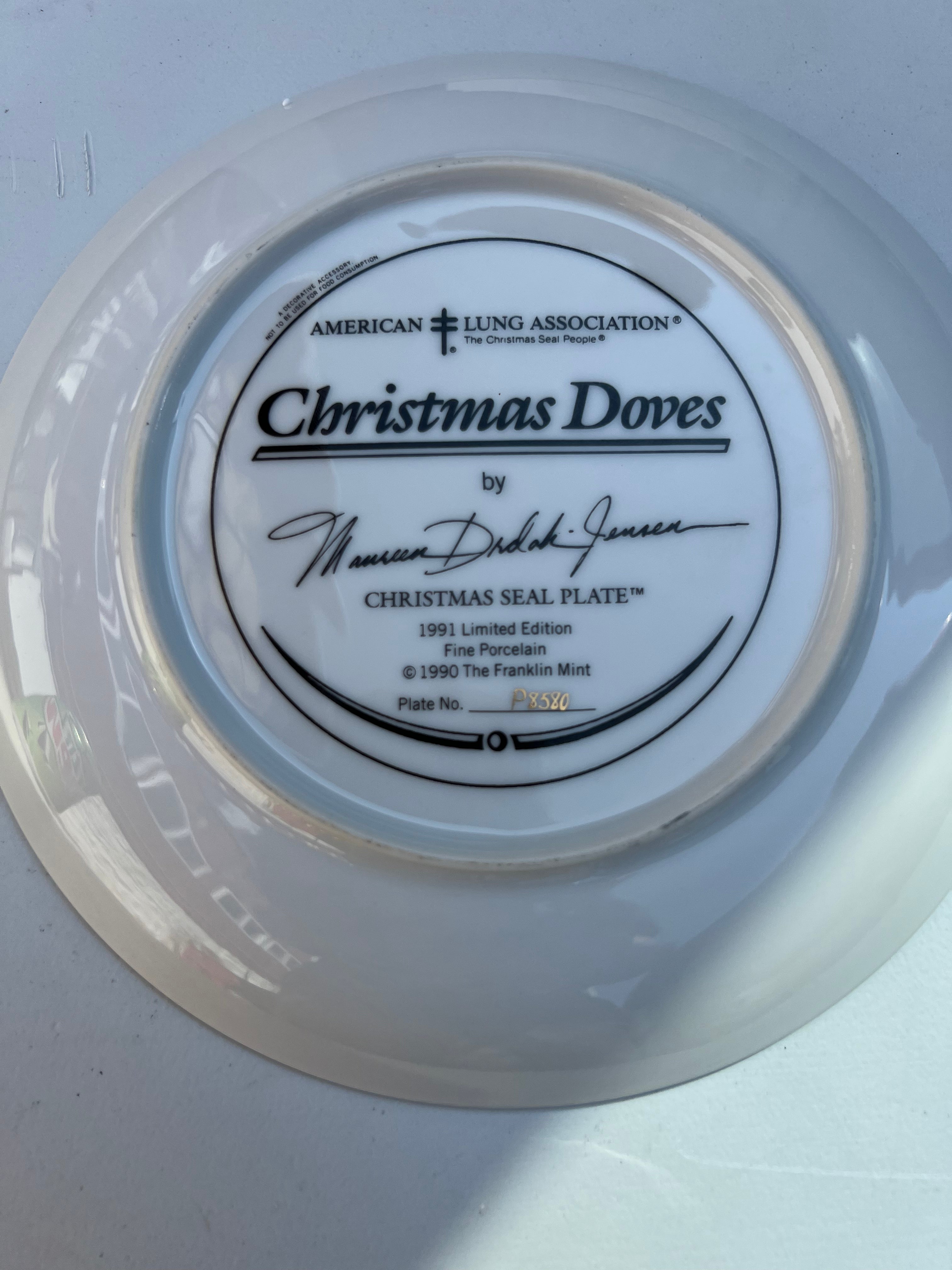 Franklin Mint Plate "holiday Chorus"
