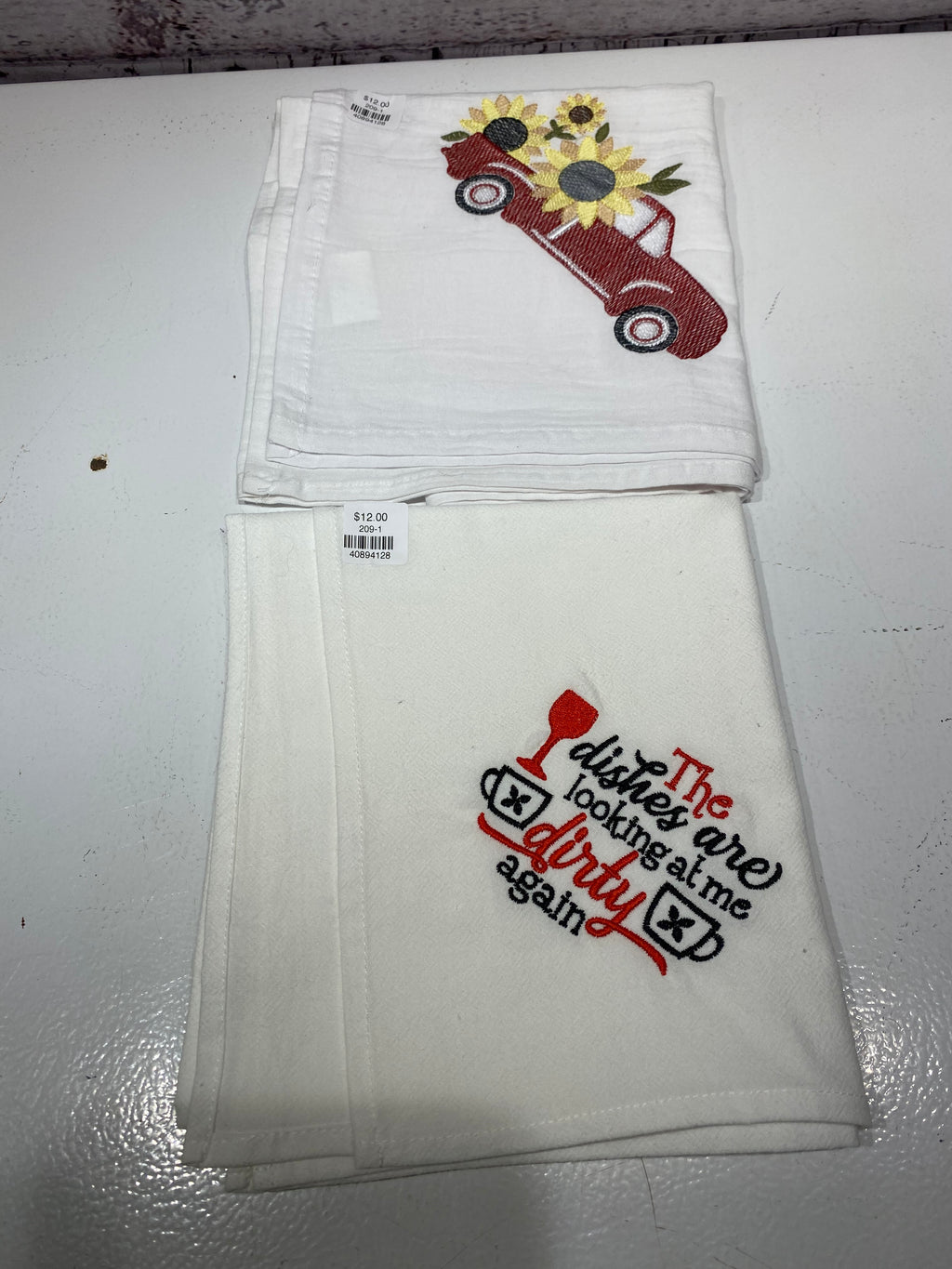 Embroidered Dish Clothes