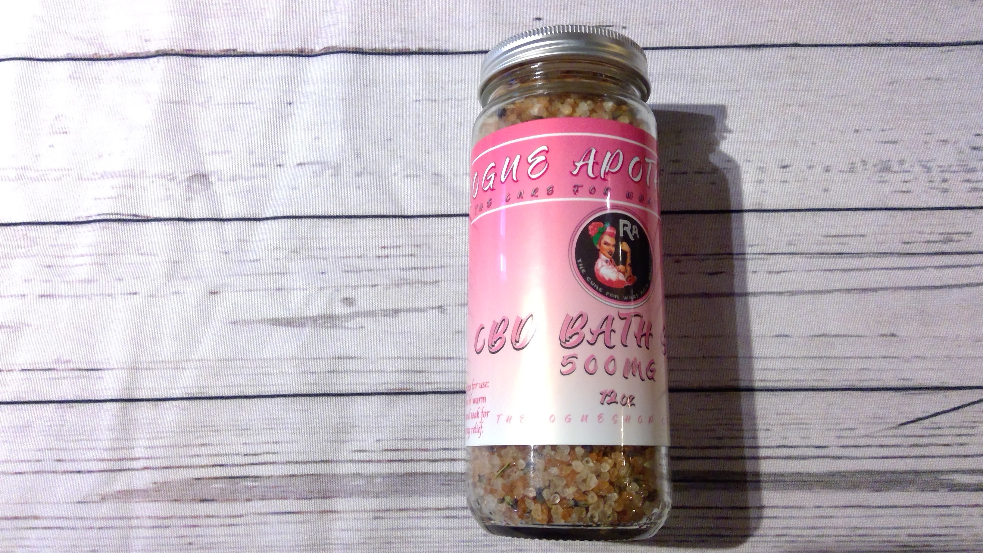 500mg CBD Bath Salts