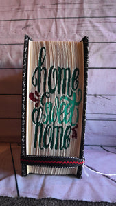 Hand folded book