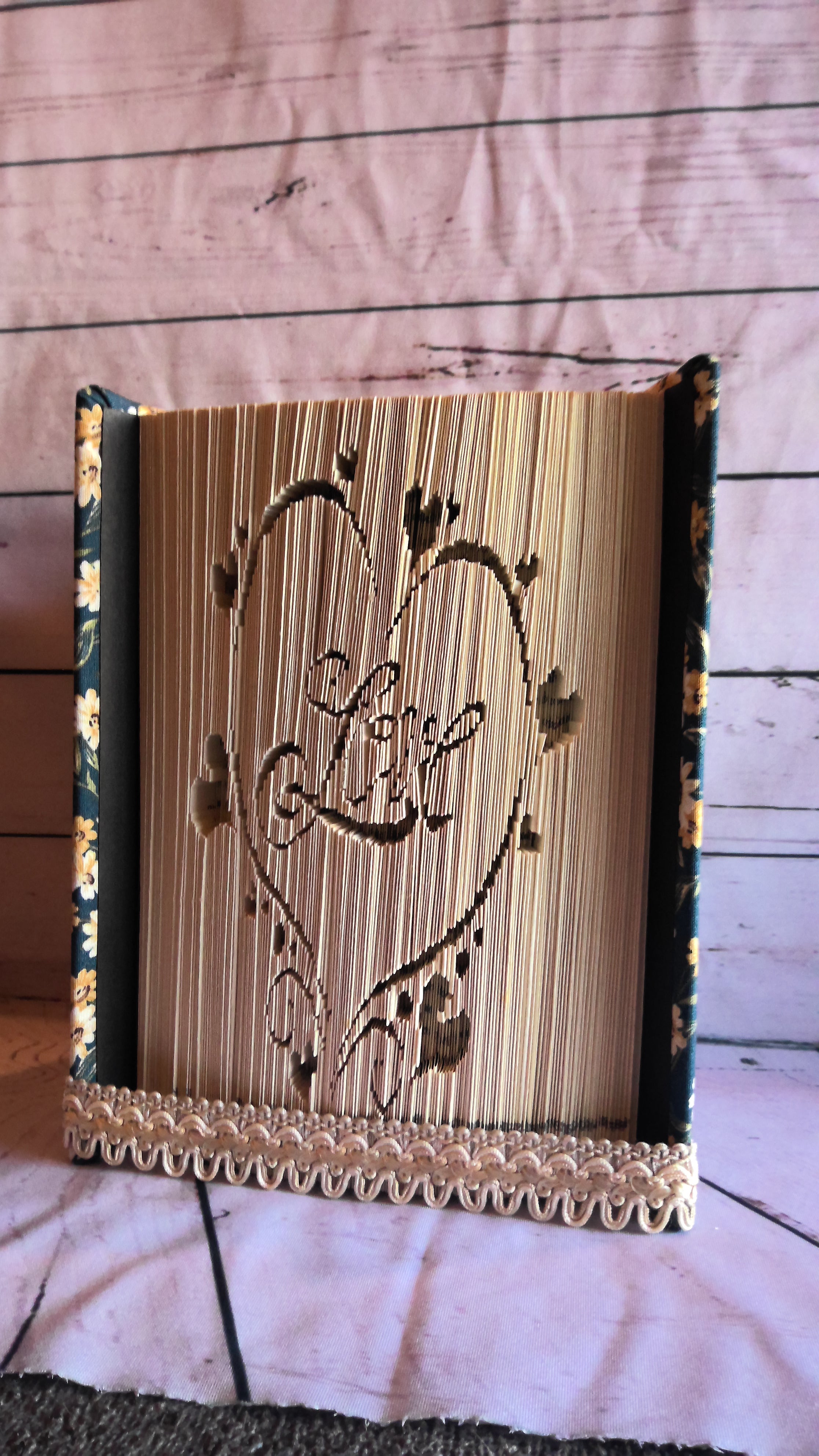 hand folded book