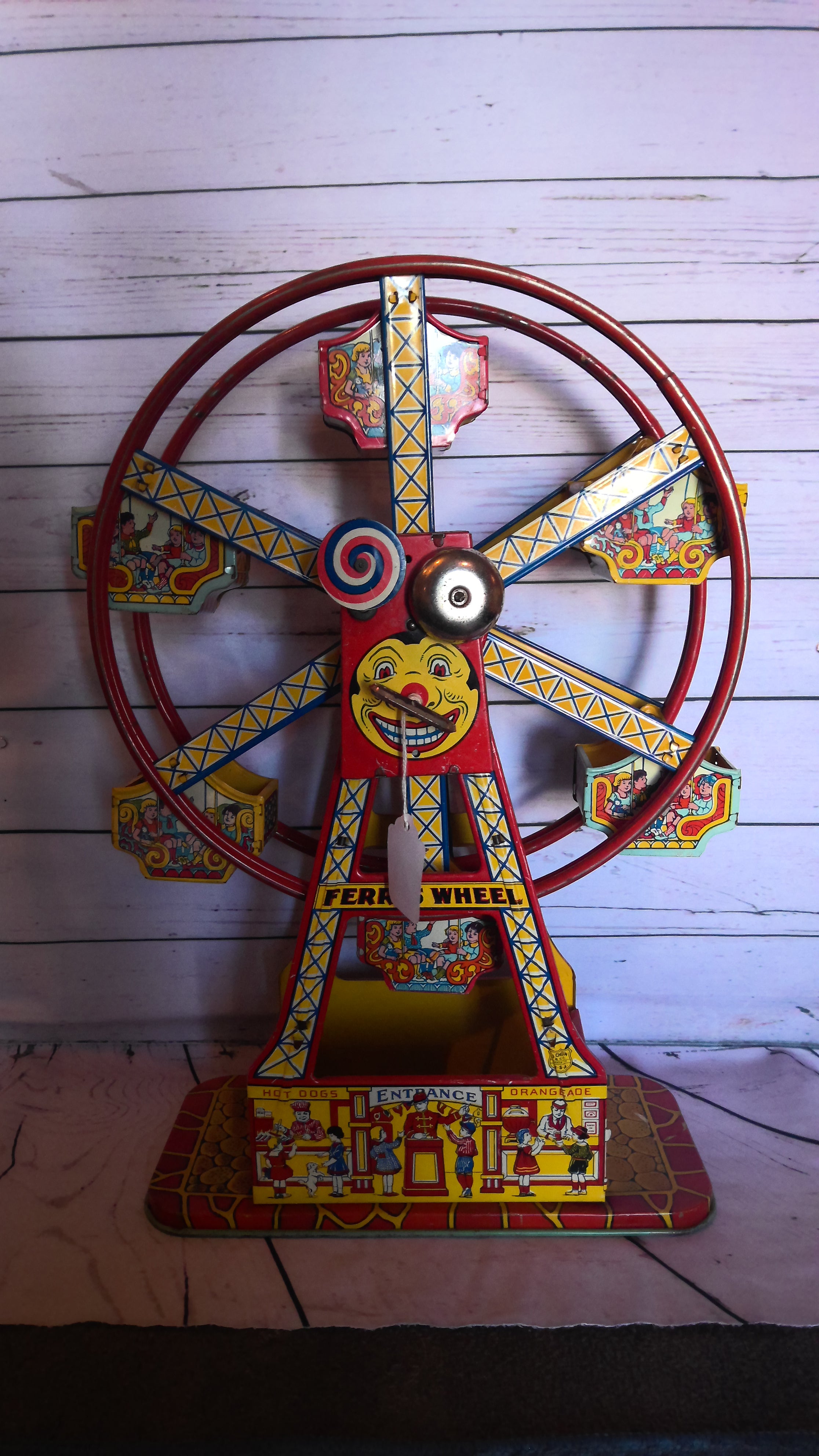 Vintage Metal Ferris Wheels Toy