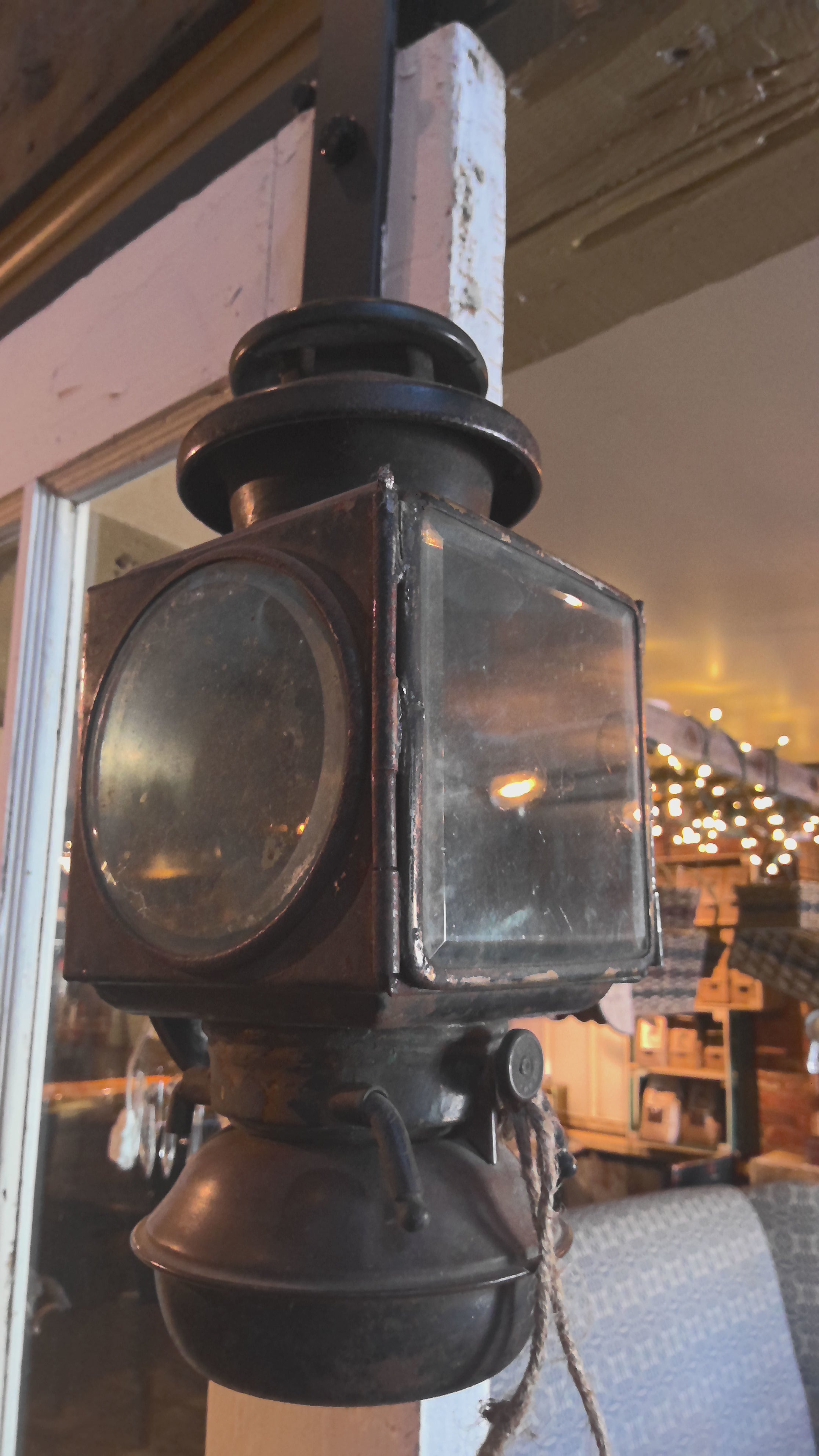 1800s E&J Chicago, Detroit railroad lamps