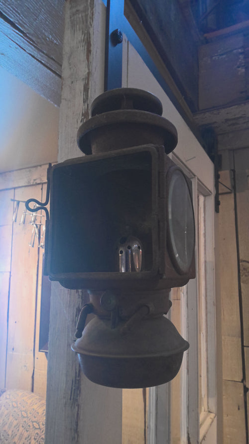 1800s E&J Chicago, Detroit railroad lamps