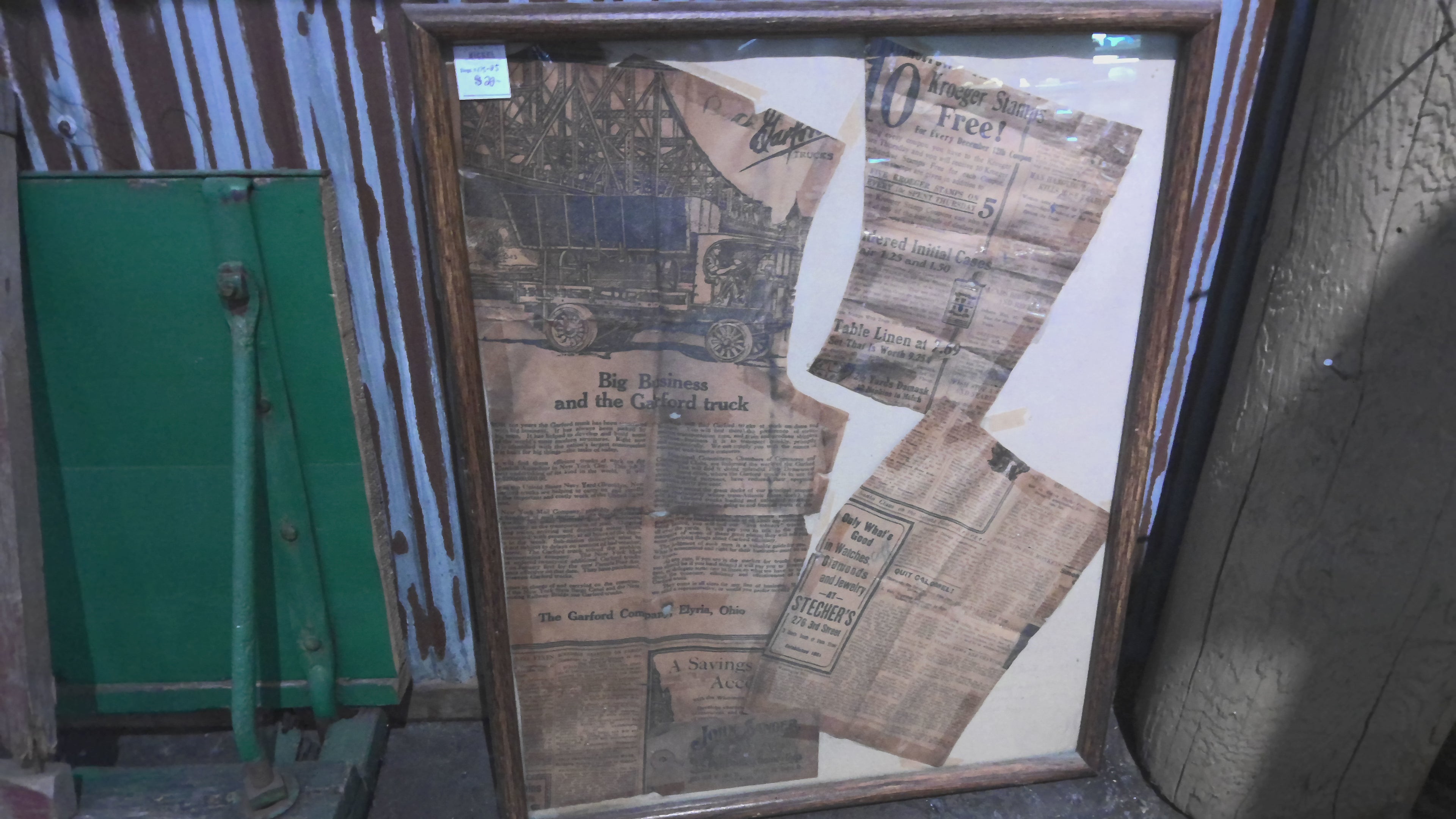 Vintage Newspaper Dress