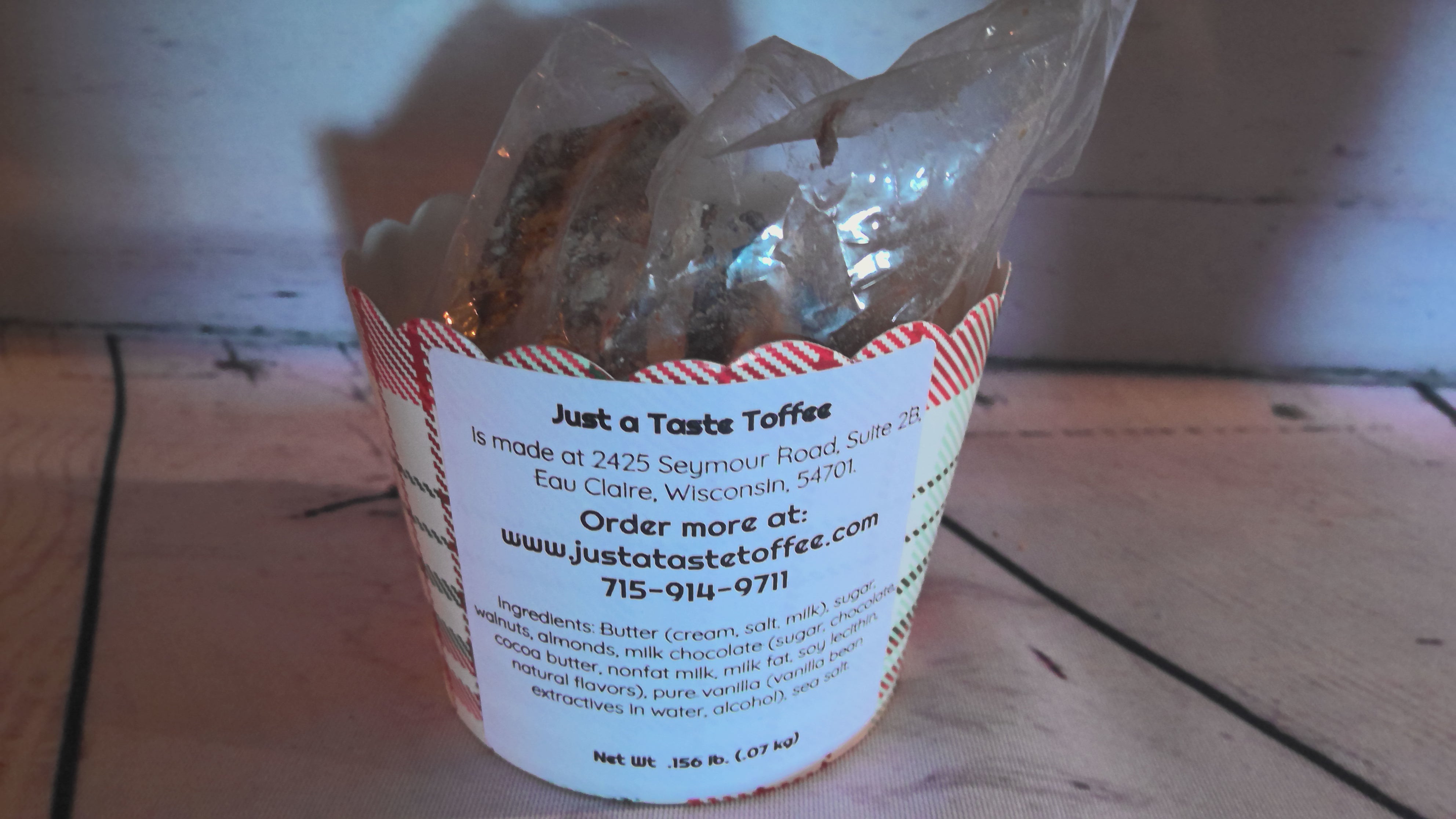 Just A Taste Toffee (2oz)