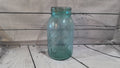 Blue Mason jar