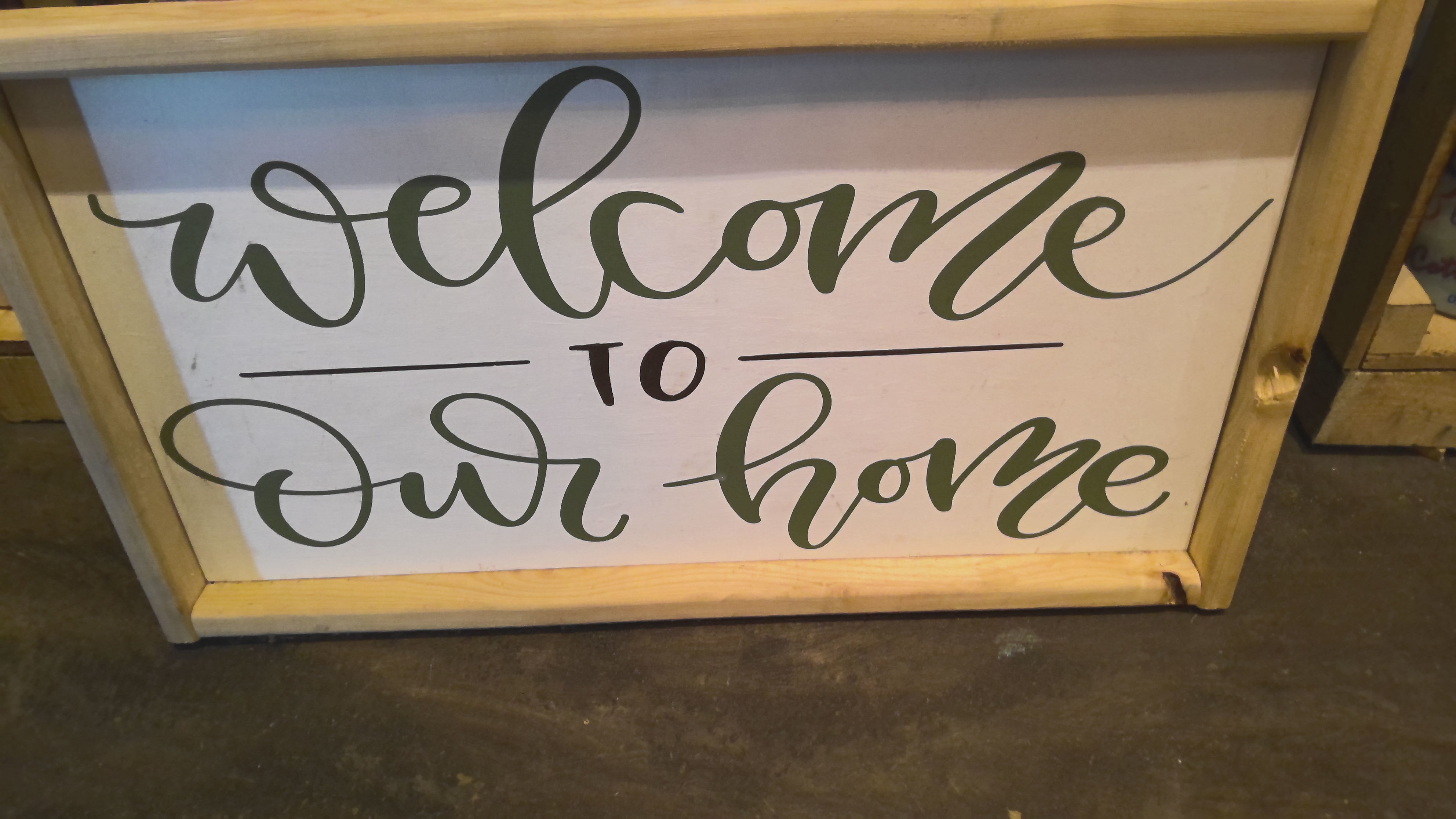 welcome to our home