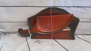 Vintage set of two butlers dustpan