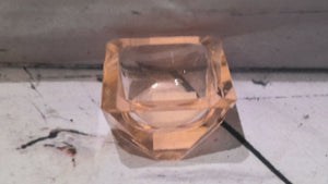 Pink depression small glass