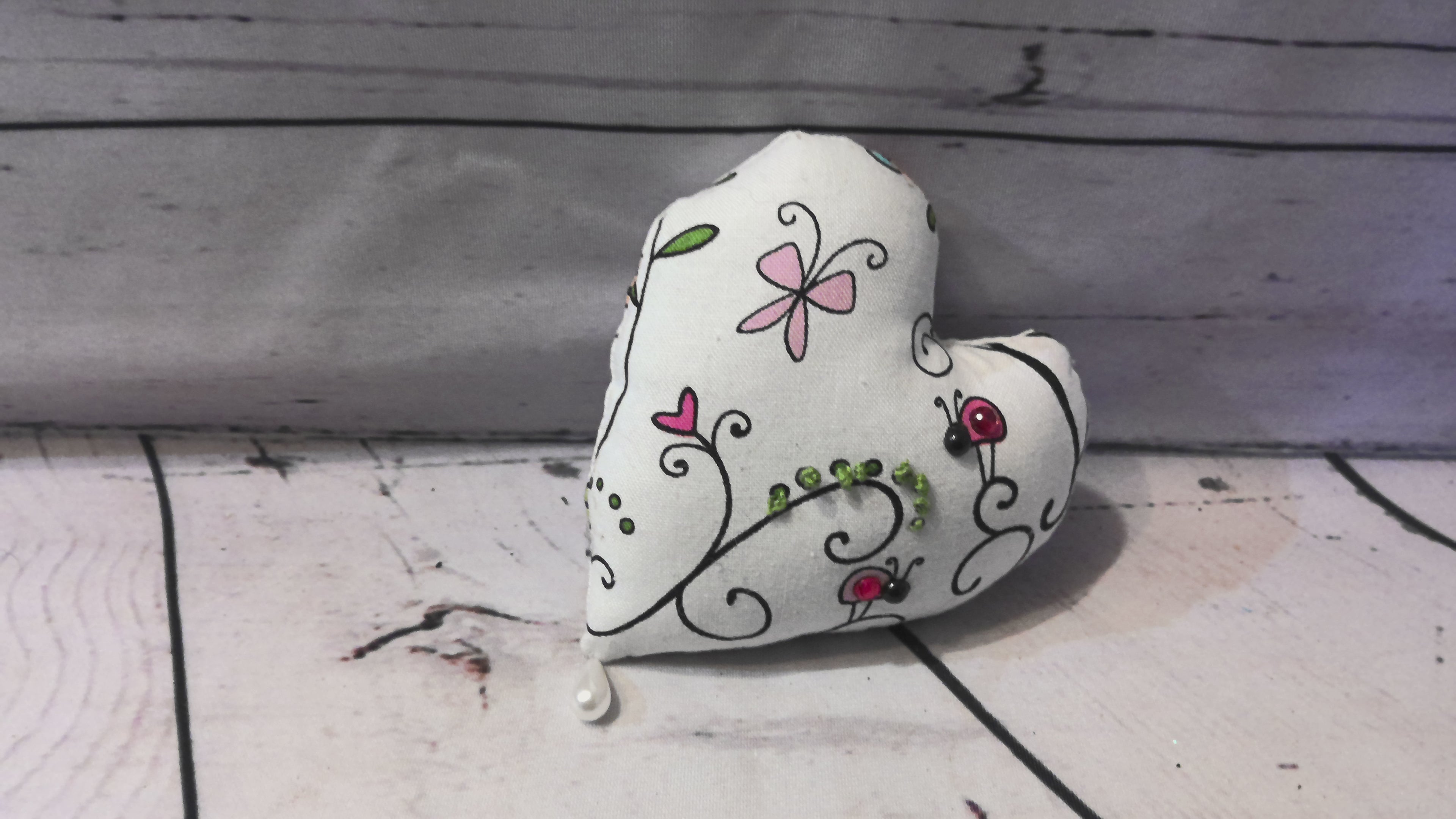 Sewn heart
