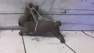 Bunny ornament