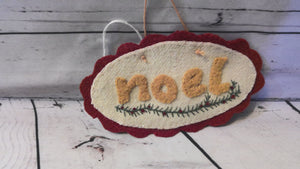 Noel ornament