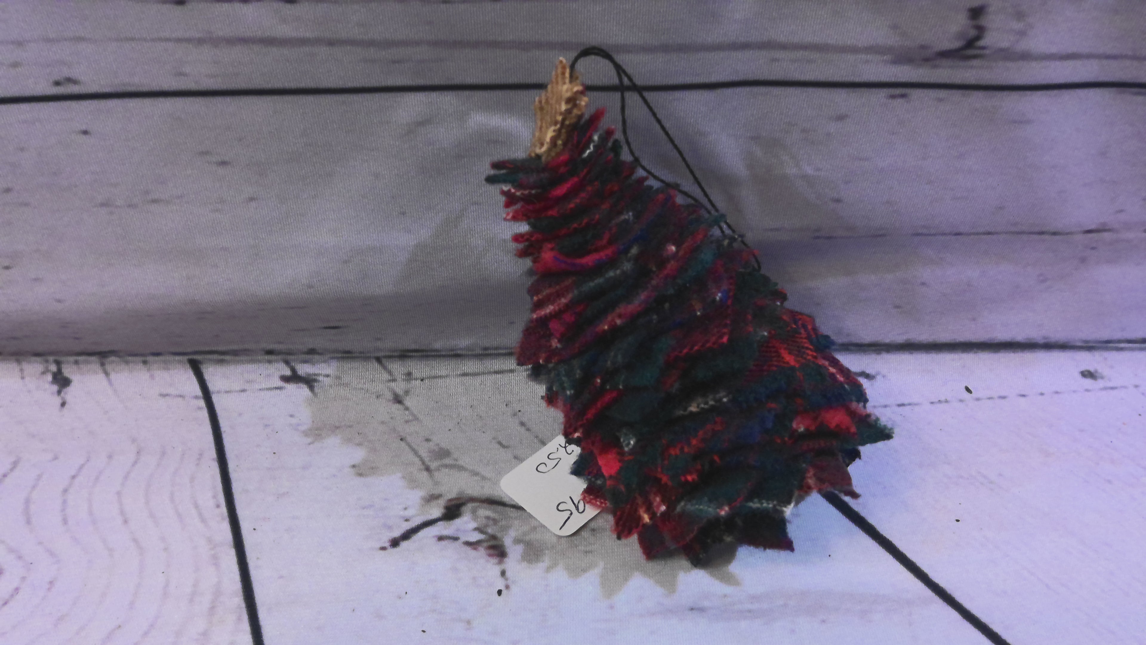 Crocheted Christmas tree