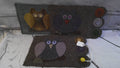 Crocheted owl mug rug