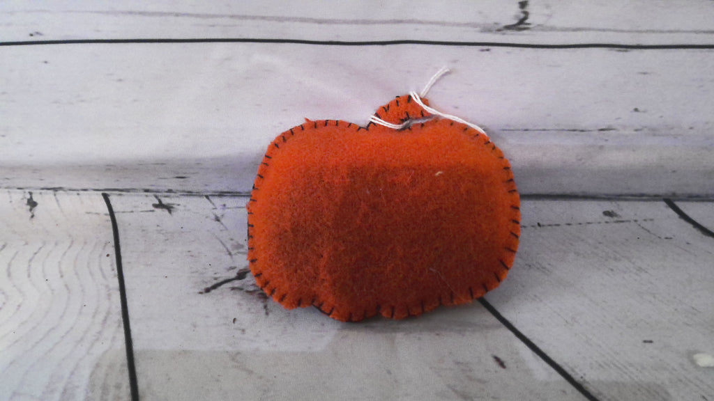 Crocheted pumpkins bowl fillers