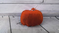 Crocheted pumpkins bowl fillers