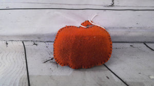 Crocheted pumpkins bowl fillers