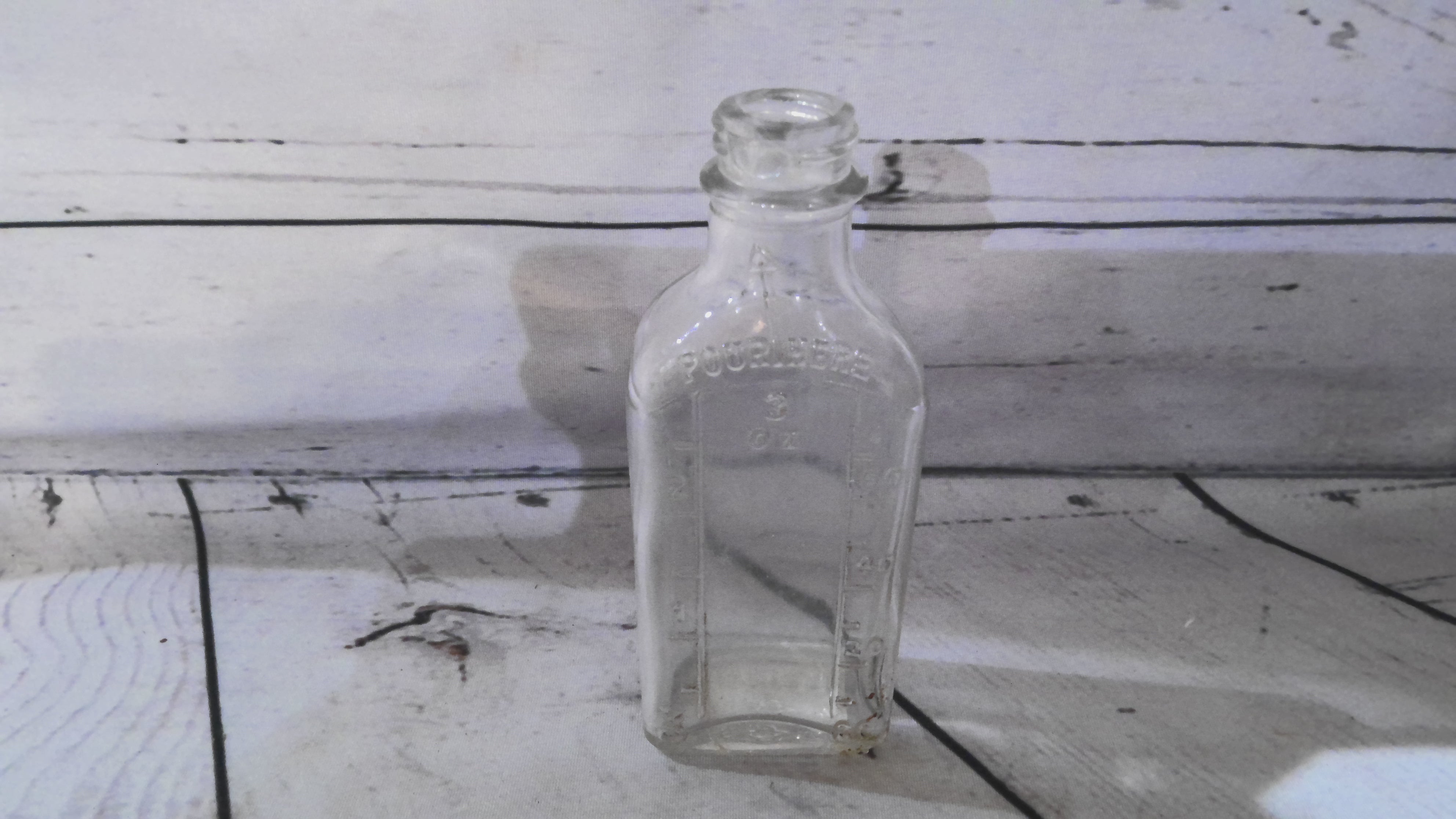 Small glass bottles (3oz)
