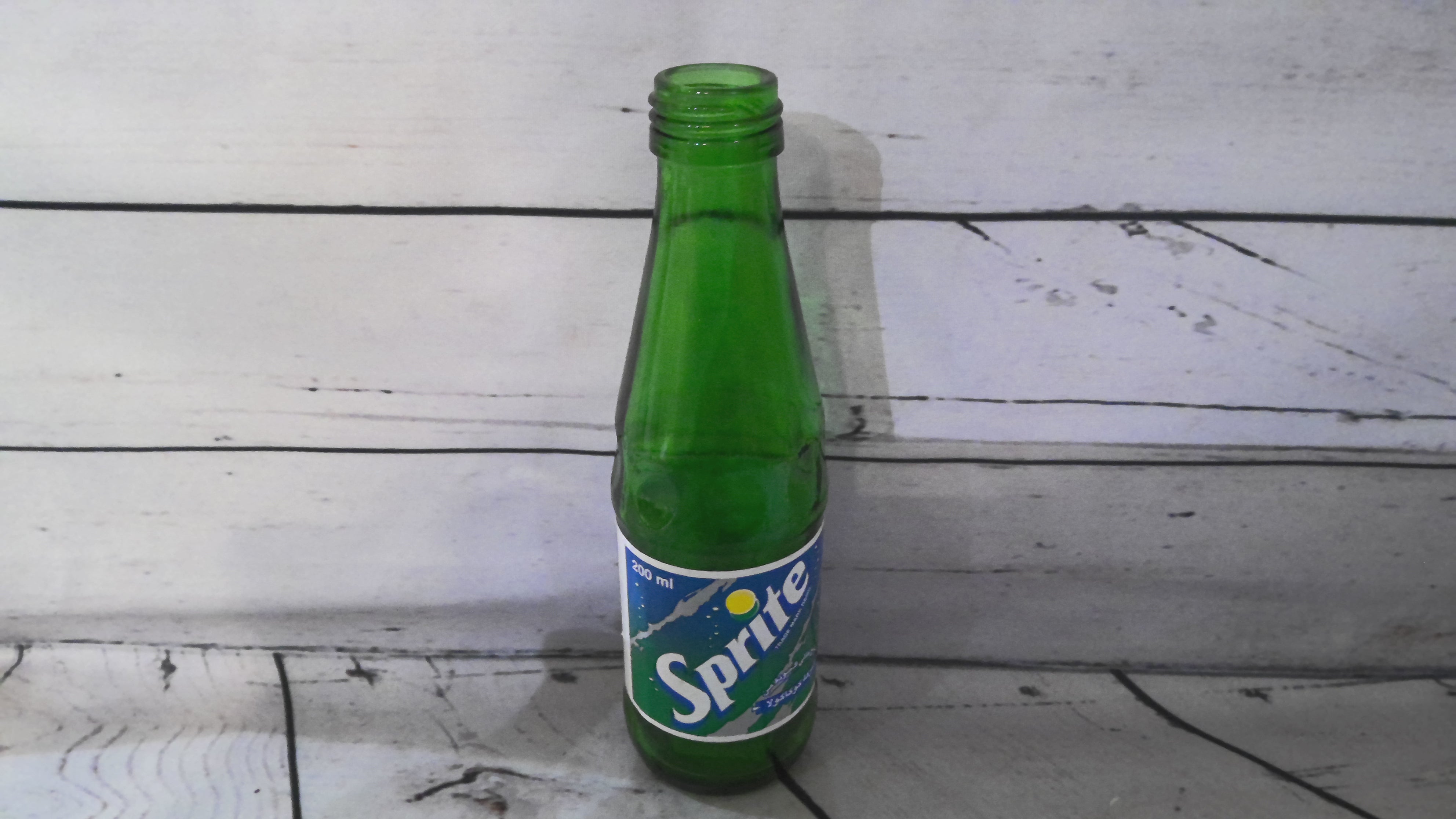 Arabic Sprite bottle