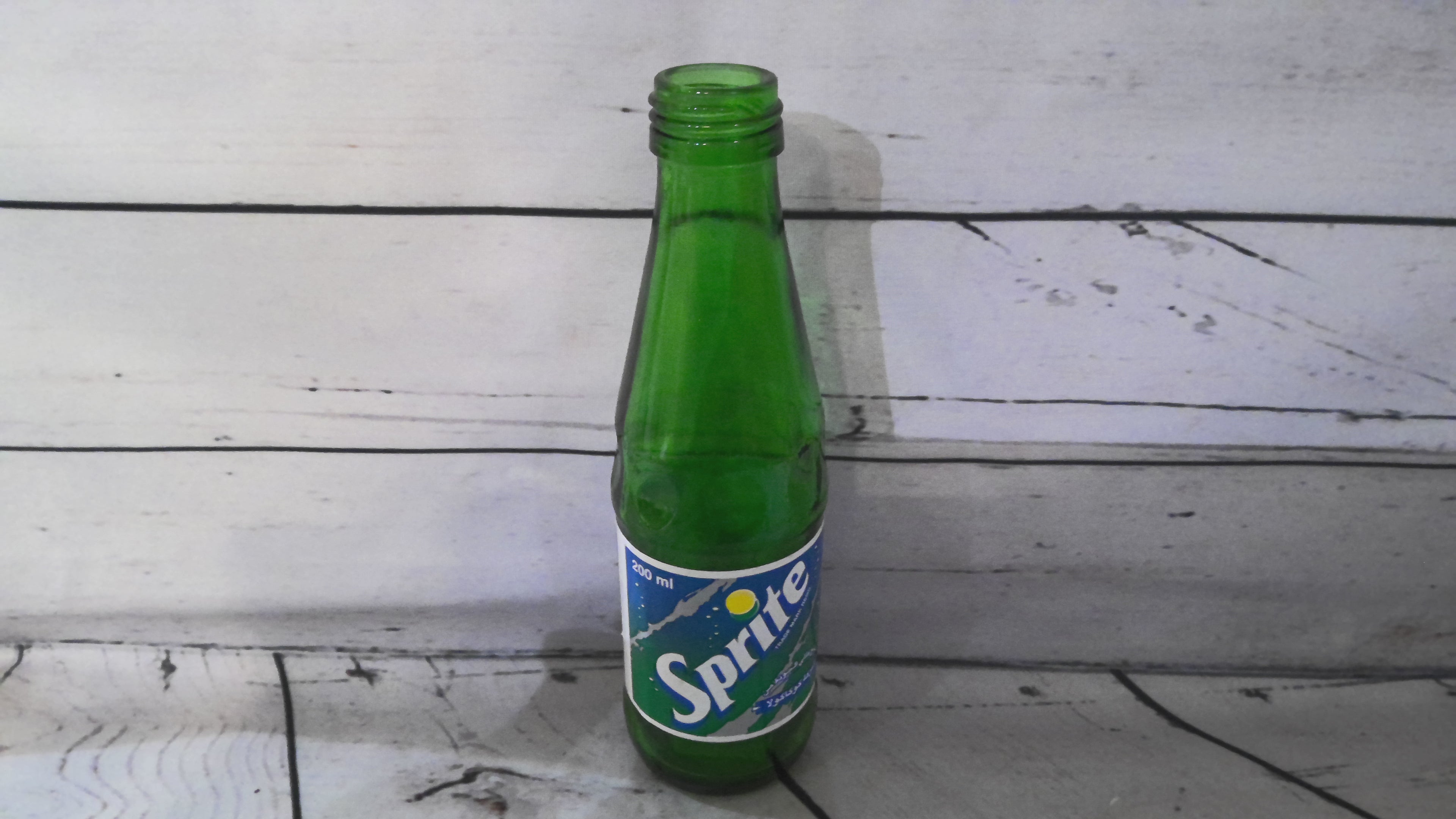 Arabic Sprite bottle
