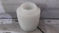Milk glass small bottle