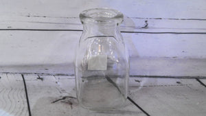 Small milk bottle