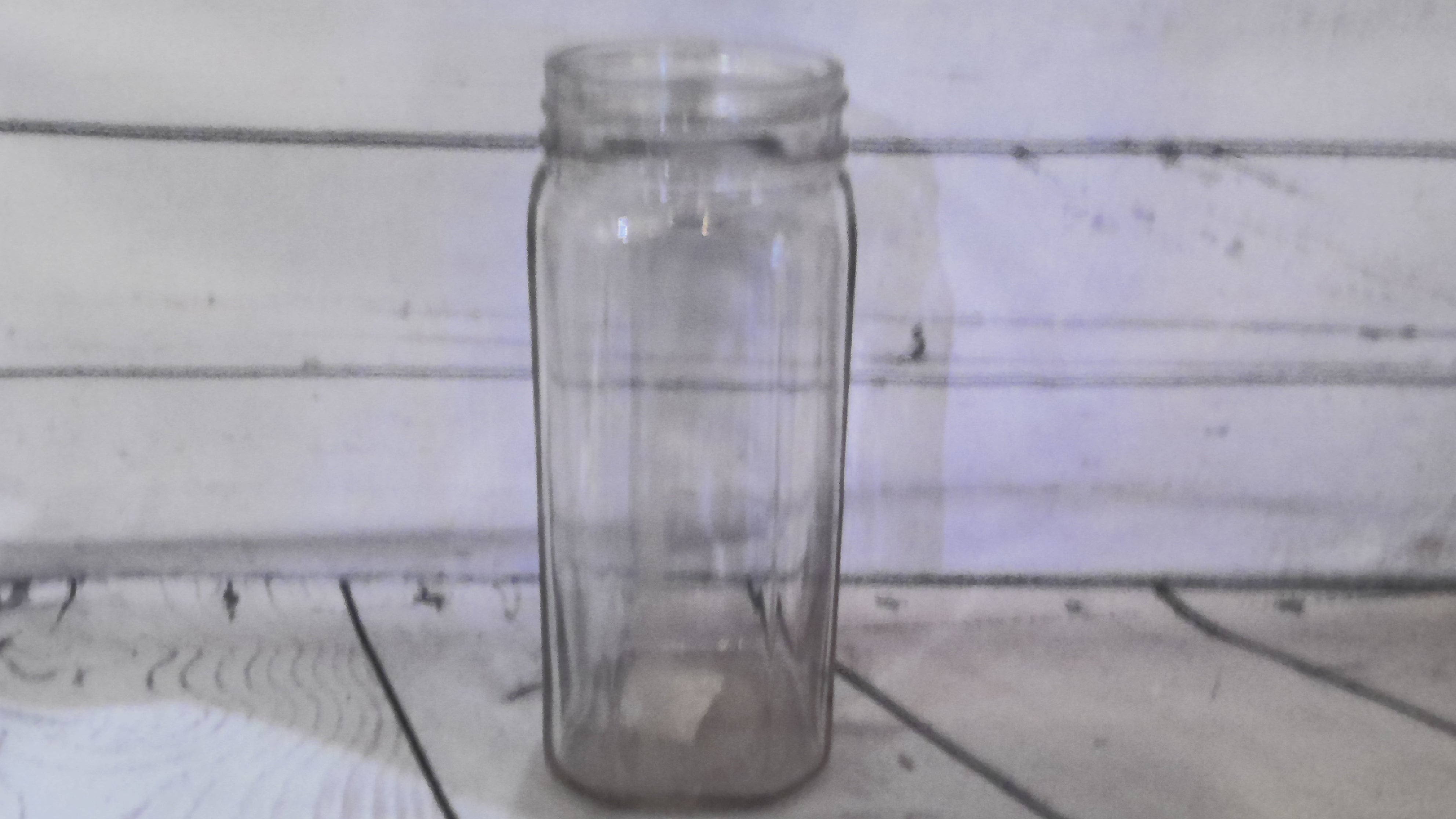 Large glass jar