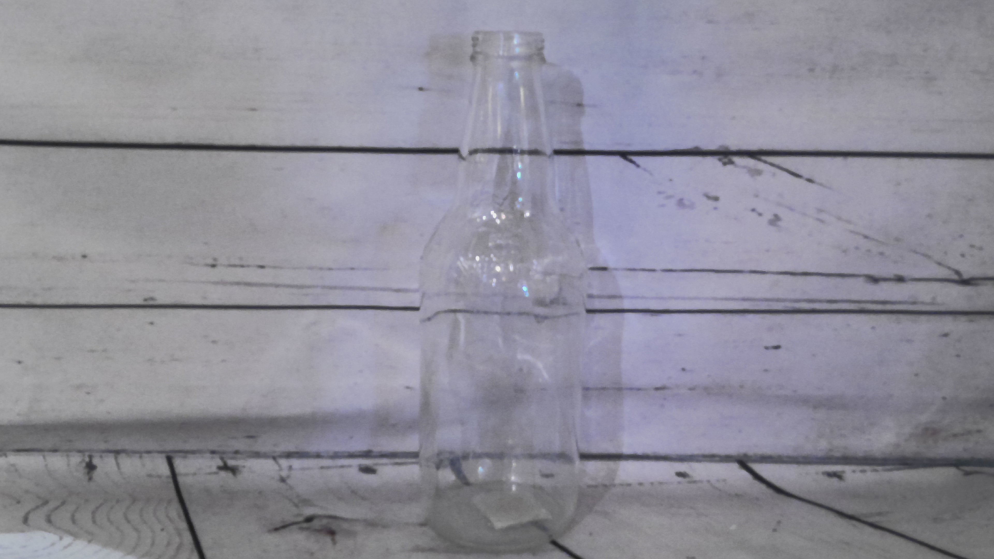 "Cold Filtered" Glass bittle