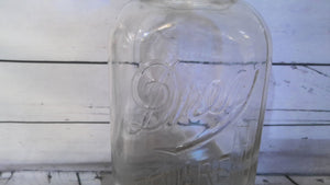 Vintage Square Mason Jar