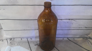 Vintage linco disinfectants bottle