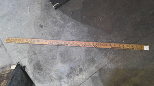 Vintage zellerbach paper company meter stick