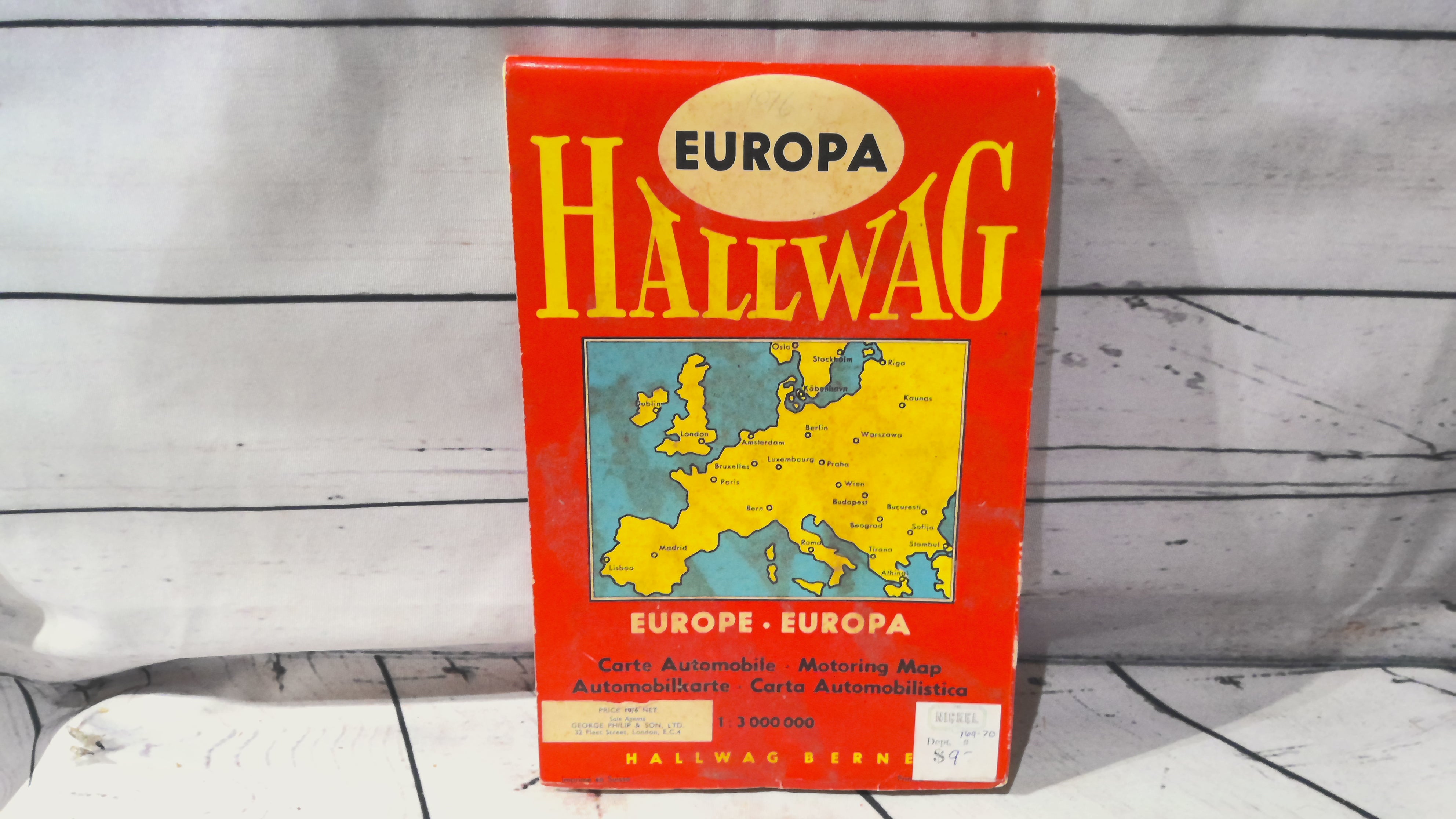 Halllwag Europe map