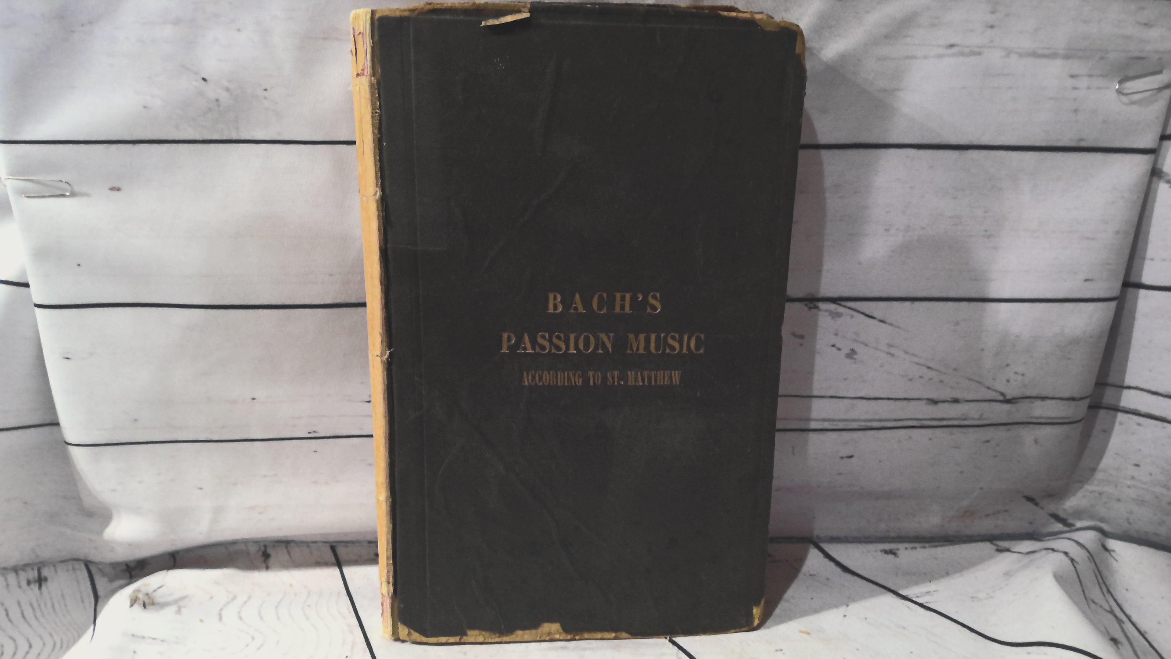 Bach's passion music
