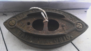 Antique sad irons (4)