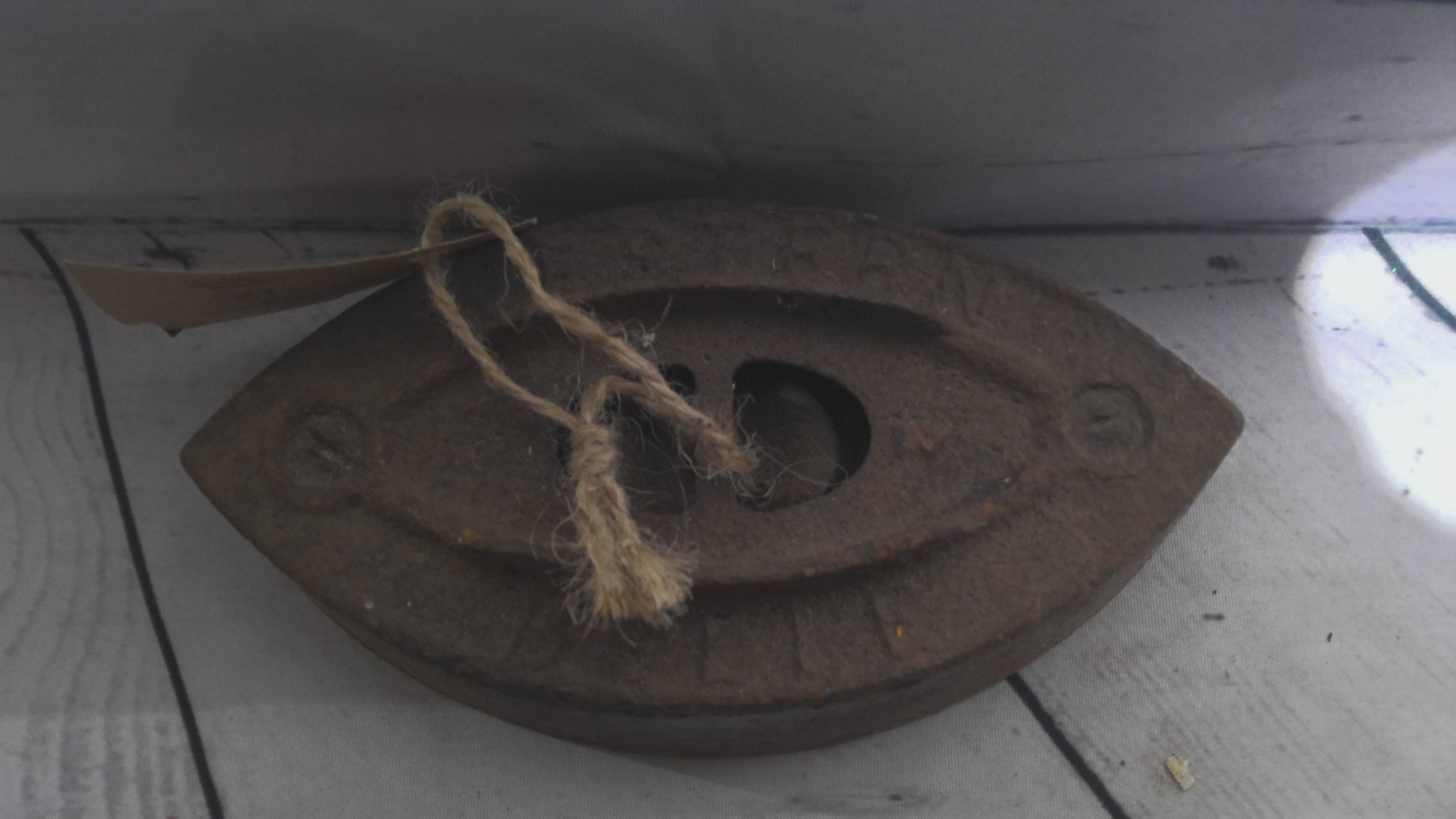 Antique Western Sad Iron
